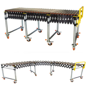 NaiLi elektriksiz taşıma sistemi teleskopik makaralı konveyör yerçekimiyle taşımalı makaralı konveyör makaralı konveyör fabrika kullanımı için - Product Image 1