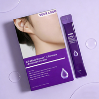 Sérum de beauté oral tout-en-un pour femmes, PDRN + Collagène + Glutathion, antioxydant, raffermissant, réduit les rides et les rides de vieillissement, saveur raisin