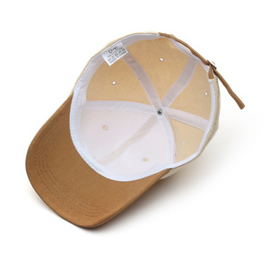 Casquettes de baseball classiques en coton patchwork lettre <span class=keywords><strong>C</strong></span> de couleur unie pour l'extérieur casquettes pare-soleil à visière pour les sports d'extérieur - Product Image 6