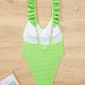 Traje de Baño Colombiano de Lujo Talla Grande para Mujer, Servicio OEM al por Mayor, 1 Pieza con Sujetador Push-Up - Product Image 4