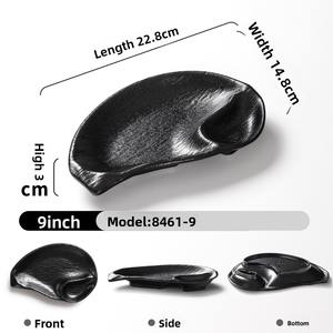 Vajilla <span class=keywords><strong>de</strong></span> <span class=keywords><strong>Melamina</strong></span>, Platos para Servir <span class=keywords><strong>de</strong></span> Forma Irregular, Platos <span class=keywords><strong>de</strong></span> <span class=keywords><strong>Melamina</strong></span> Especiales para Refrigerios y Frutos Secos para Restaurantes - Product Image 6