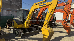 รถขุดไฮดรอลิกแบบตีนตะขาบ Komatsu PC55/PC35/PC40 มือสอง ขนาด 5 ตัน ยี่ห้อญี่ปุ่น เกียร์บ็อกซ์ มอเตอร์ สำหรับงานฟาร์ม ได้รับการรับรอง EPA/CE - Product Image 4