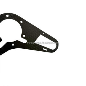 Nachrüsten Lenkrad 2 Knopf halter platten für Honda Civic Gen 8 FA1 FD1 FD2 Honda FIT Gen 2 GE8 Kohle faser halterung - Product Image 5