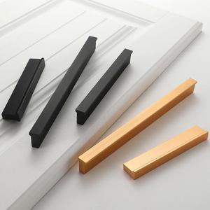 High Quality Zinc Kitchen Furniture Cabinet Handle Metal Kitchen Cabinets Furniture Wardrobe Handle - Product Image 3