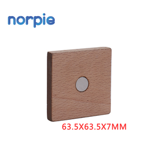 Fai da te di alta qualità in bianco quadrato LOGO personalizzato magnete in legno <span class=keywords><strong>cucina</strong></span> frigorifero decorare magnete del frigorifero - Product Image 3