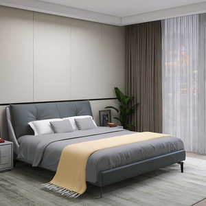 Furniture Leg Metal Minimalist Design 11.5cm 14.5cm 17.5cm Matte Black Titanium Gunmetal Easy Installation For <b>Bed</b> - Product Image 1