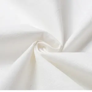 100% poliéster color blanco tela de microfibra para funda nórdica funda de almohada sábana bajera