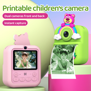 Appareils photo instantanés à double objectif avec enregistrement vidéo ultra-clair 1080P, cadeau pour les filles de 3 à 11 ans, jouet pour tout-petits - Product Image 5