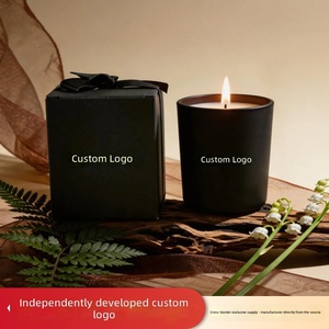 Bougie parfumée en cire de soja avec logo personnalisé, dans un gobelet, avec différentes fragrances, cadeau d'aromathérapie pour la maison, bougie pour la décoration d'une fête d'anniversaire - Product Image 4