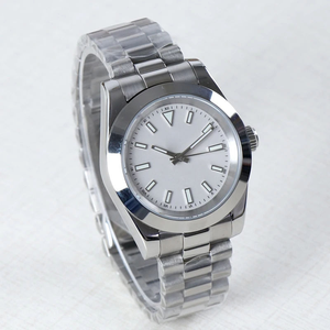 Relojes de Pulsera de Acero Inoxidable con Movimiento Mecánico Automático Vintage de Zafiro, Venta al por Mayor, Reloj de Lujo con Logotipo Personalizado para Hombre - Product Image 4