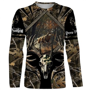 Chemise de chasse imperméable à manches courtes pour homme RealTree, imprimé animal, respirante, polyester, logo sur le devant, vêtements d'extérieur, été - Product Image 6