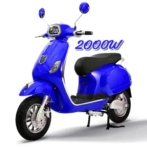 2024 new model 72V moped auto high speed light electric scooter hot sale commuting e moped