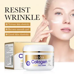 Collagen Wrinkle Removal Cream Fade Fine Lines Firming Lifting Anti-aging Improve Puffiness Moisturizing Tighten Beauty Care w