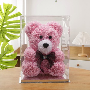 ODIS Pedido al por Mayor, Osito de Peluche con Rosas, Hecho a Mano con Felpa Ultra Suave, Ideal <span class=keywords><strong>para</strong></span> Regalos Corporativos y Promociones - Product Image 2
