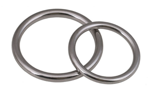 304 joints toriques ronds soudés solides en acier inoxydable - Product Image 4