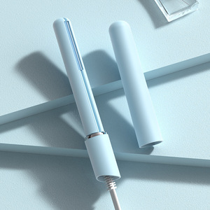 Fer à lisser et à boucler en céramique Binwang, double usage, pour cheveux raides et bouclés, utilisation humide et sèche, mini portable, idéal pour les franges en dortoir - Product Image 3