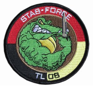 カスタムドイツバッジ刺繍パッチとJustizフック戦術正義刺繍パッチ - Product Image 3