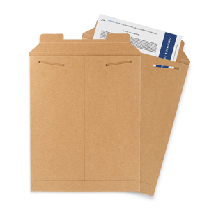 Bán Trực Tiếp Từ Nhà Máy Bao Bì Giấy Kraft Màu Nâu Gợn Sóng Cứng Nhắc Tái Chế Thân Thiện Với Môi Trường Bao Bì Bằng Bìa Cứng Bao Thư Có Đệm - Product Image 2