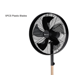 OEM Personalización 5PCS Cuchillas Ventilador de pedestal eléctrico industrial Base de trípode de 16 pulgadas Ventilador de metal industrial Ventilador portátil - Product Image 2