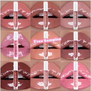 Bán buôn thuần chay nhãn hiệu riêng Glossy lâu dài Lipgloss long lanh ánh sáng lung linh không thấm nước làm cho logo của riêng bạn son bóng - Product Image 1