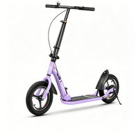 Trottinette pliable légère à 2 roues, trottinette réglable en hauteur pour enfants, adolescents et jeunes de 5 ans et plus, pour la conduite en ville en plein air