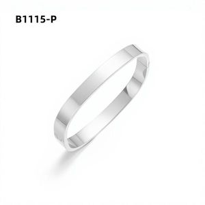 เอมี่ เอมี่ แฟชั่น แบงเกิล B1115 สร้อยข้อมือผู้หญิงแบบคลาสสิกชุบเงินอัลลอยด์ของขวัญเครื่องประดับ - Product Image 1