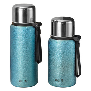 Di Ba Qi Stainless Steel Thermos Cup 500ml Double Wall Vacuum Insulated With Tea Strainer For Outdoor Camping - Product Image 2