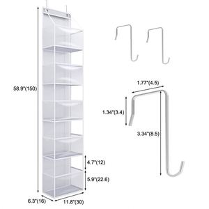 Organisateur de rangement suspendu pour pendentifs à prix compétitif, sac de rangement pour armoire - Product Image 2