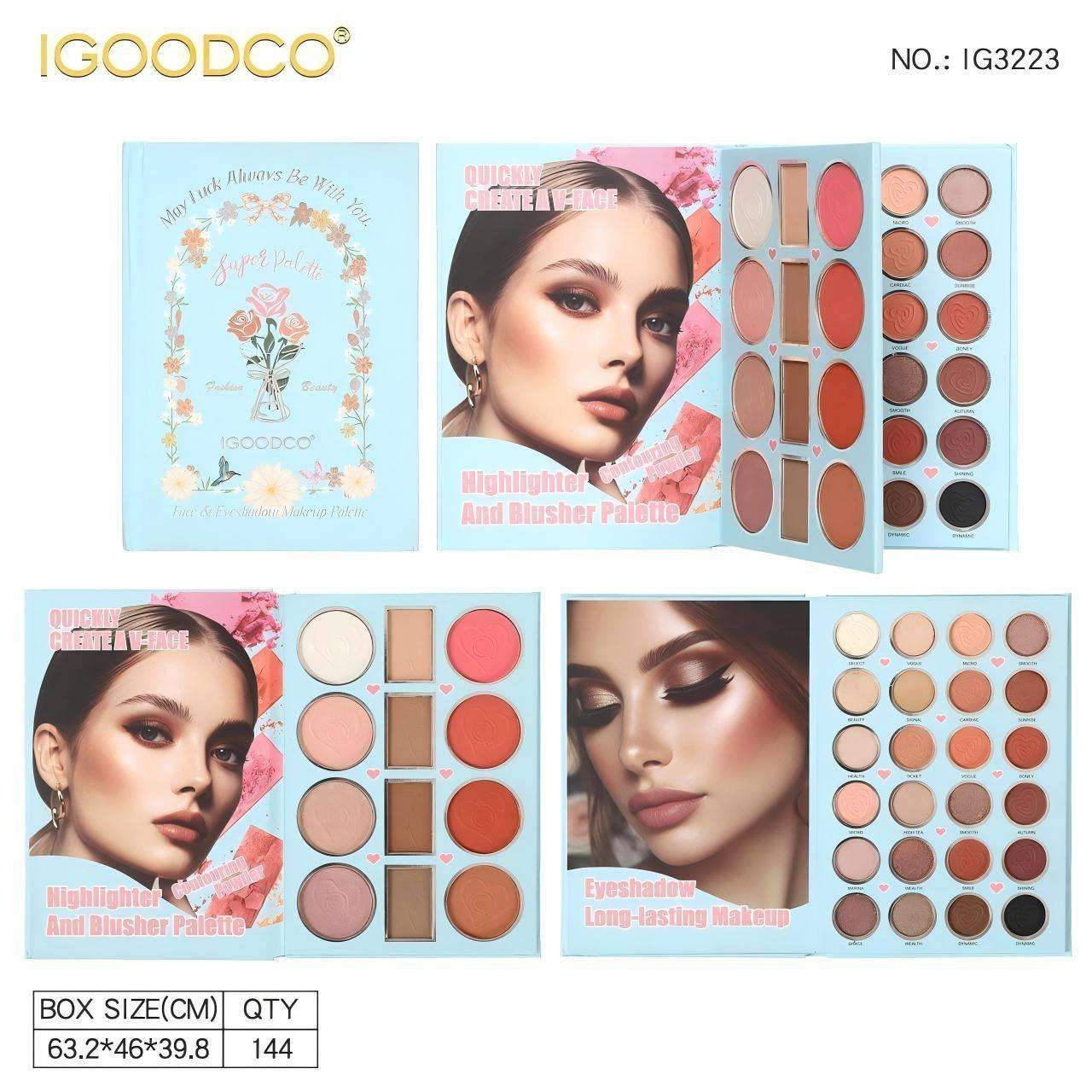 36-color IG3223 Makeup book