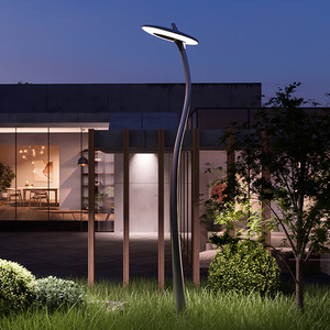 Farola LED de 3m, Aleación de Aluminio, IP65, Impermeable, Lámpara Exterior para Parque, Jardín, Villa, Plaza - Product Image 3