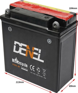 Alta potencia MF baterías <span class=keywords><strong>de</strong></span> ciclo profundo/<span class=keywords><strong>motocicleta</strong></span> ATV batteries12V 4AH YTX5L-BS - Product Image 3
