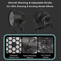 Système d'éclairage de scène DJ 3-en-1 LED 160W RGB à prix d'usine, équipement d'éclairage de scène pour événements, contrôleur DMX sans fil, projecteurs de disco