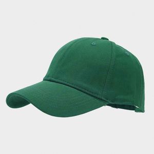 Gorras de Béisbol al por Mayor de Color Sólido, Gorras de Algodón Suave con Corona Plana, Gorras Deportivas con Visera Curva, Gorras con Logotipo Personalizado Bordado - Product Image 3