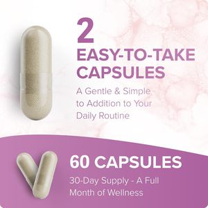 Hỗn hợp nghệ tây bổ sung chế độ ăn uống tinh khiết 60 viên hỗ trợ cảm xúc tốt là sự tỉnh táo tinh thần - Product Image 4