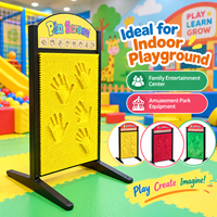 Équipement de jeu interactif mural 3D commercial à écran tactile pour aire de jeux intérieure et centre de divertissement familial