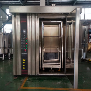 Gran capacidad 16/32/64 Horno de convección eléctrico Gas Diesel aire caliente rotatorio para hornear tostadas barras Baguette hecho China nuevo maíz - Product Image 2