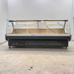 Vente flash : Équipement de réfrigération pour vitrine de <span class=keywords><strong>charcuterie</strong></span>, congélateur à viande fraîche, vitrine de <span class=keywords><strong>charcuterie</strong></span> - Product Image 3