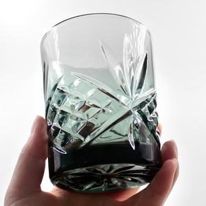 LANGXU – Pot à bougie en verre translucide noir de 11 oz pour décoration d'intérieur de luxe et fournitures en gros pour mariages - Product Image 4