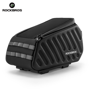 ROCKBROS <span class=keywords><strong>sacoche</strong></span> de vélo de grande capacité avec serrure à combinaison <span class=keywords><strong>antivol</strong></span> VTT étagère arrière siège sac de rangement étanche à la pluie - Product Image 1