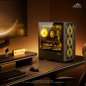 Caja Compacta para <span class=keywords><strong>PC</strong></span> Gaming M-ATX, Compatible con GPU de 405 mm para <span class=keywords><strong>PC</strong></span> Gaming - Product Image 5