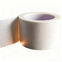 Ruban adhésif médical en tissu de soie 2,5 cm * 5 m, directement de l'usine, hypoallergénique, rouleau de pansement adhésif, ruban chirurgical personnalisable