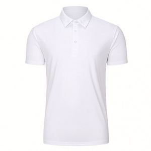 Design Men's Summer Short Sleeve Zipper <b>Top</b> Custom Printed T-shirt Pullover Golf Fashion Oversized Men's Custom Polo Shirt - Product Image 5