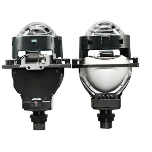 FANKAI ไฟหน้า LED 3 นิ้ว 12V 60W H4 เลนส์แบบลำแสงคู่ ใช้ได้กับรถยนต์ทั่วไป สำหรับการดัดแปลงและอัปเกรด - Product Image 2