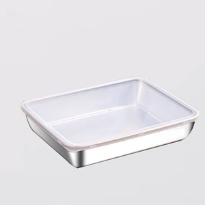 Moule à gâteau rectangulaire 26x10x5cm avec fond amovible - Moule à pain en <span class=keywords><strong>aluminium</strong></span> anodisé pour la cuisson du tiramisu, de la mousse et du cheesecake - Product Image 3