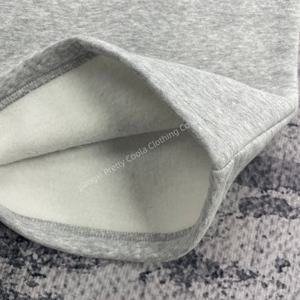 MP698 High-End Custom Pure Cotton 100% Designer Casual Fleece Stick hose Solid Grey Farbe Jogging hose Wide-Leg Herren hose - Product Image 4