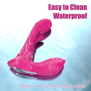 Gスポット刺激用ウェアラブルバイブレーター 女性用 12段階速度調整 リモコン付き 防水 USB充電式 大人のおもちゃ - Product Image 4