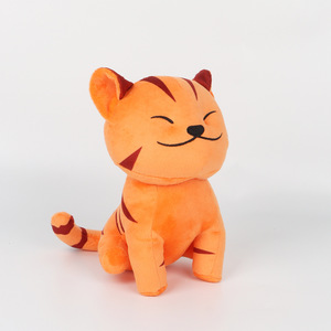 Peluche HECION 23CM Lofi Chat Orange <span class=keywords><strong>Paresseux</strong></span>, Jouet Doux et Mignon, Cadeau pour Enfants, Amis, Bébé, Compagnon de Confort - Product Image 3