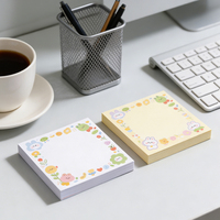 Meilleurs blocs-notes autocollants carrés personnalisés, notes adhésives imprimées sur mesure, blocs-notes mignons
