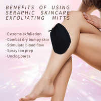 Gant exfoliant à la mode Viscose bain douche gants turc corps propre exfolié gant sac