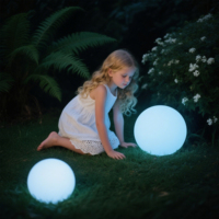Boule LED lampe debout dmx led boule de levage led levage cinétique rvb lumière cinétique led boule sphérique